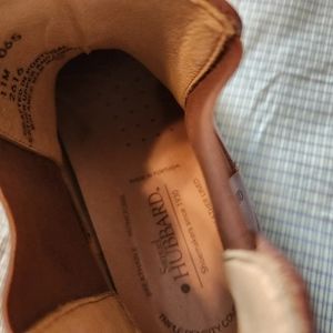 Brown Samuel Hubbard boots a size 11